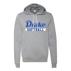 Drake 2024 Softball Sponge Fleece Hoodie (Athletic Heather)