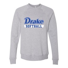 Drake 2024 Softball Sweatshirt (Athletic Heather)